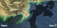 NOLA Gulf Oil Spill Map of Florida