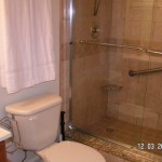 Master bath with custom shower - Ocean Villa 505