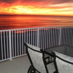 Balcony offers gorgeous sunset views - Ocean Villa 505