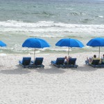 Mention our Inside Panama City Beach website for Free Beach Services provided by the owners! You get an umbrella and 2 padded chaise lounges each day of your stay March 1 - October 31 - Palazzo 106