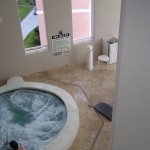 Covered Hot tub is on the Lobby level deck, just a few steps away from the condo - Palazzo 106