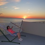 Enjoy the sun and sunsets from a hammock on the patio - Palazzo 106