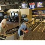 Splash even has an arcade with bowling! - Splash