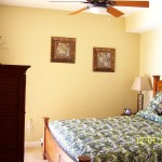 2nd bedroom with king bed and private ocean front balcony - Splash 1901E