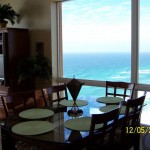 Fantastic ocean views from side window by dining area - Splash 1901E