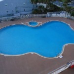 View of the West Pool from the balcony - Tidewater 401